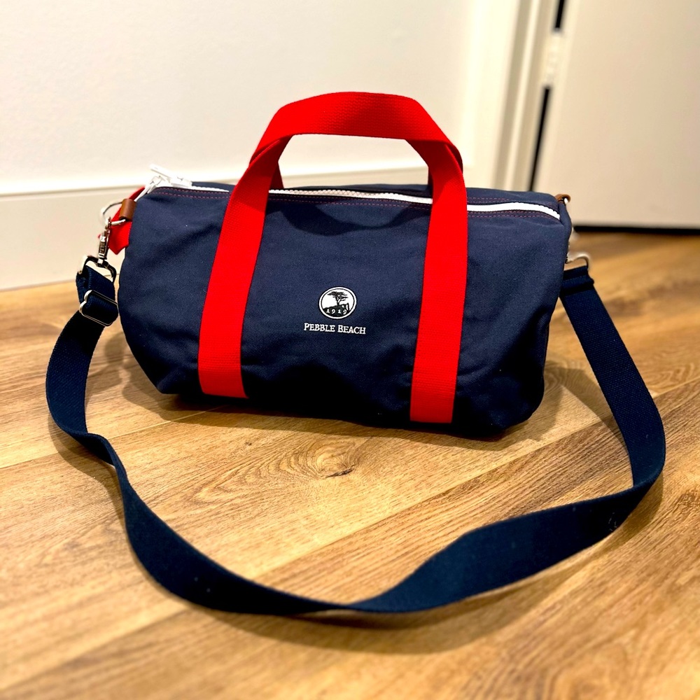 HUDSON SUTLER EXCLUSIVE FOR PEBBLE BEACH @ THE PEBBLE BEACH RESORT CANVAS DUFFLE